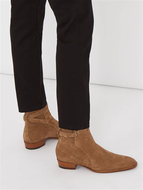 ysl ankle boots mens